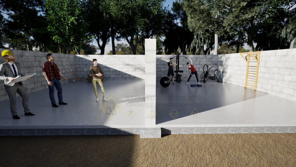 basement walkout toronto construction 2025 17